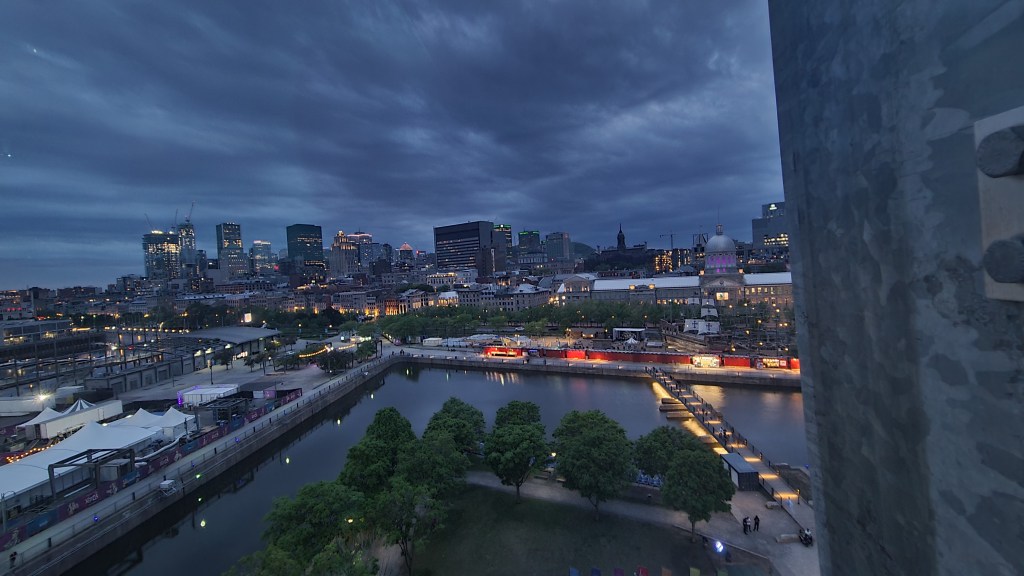 View from La Ronde Montreal