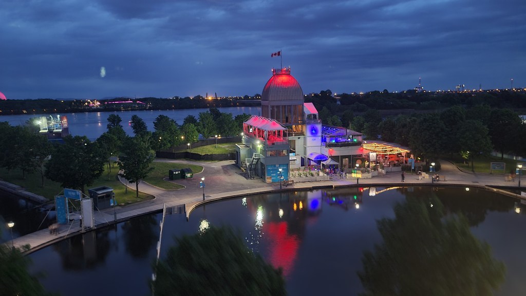 View from La Ronde Montreal