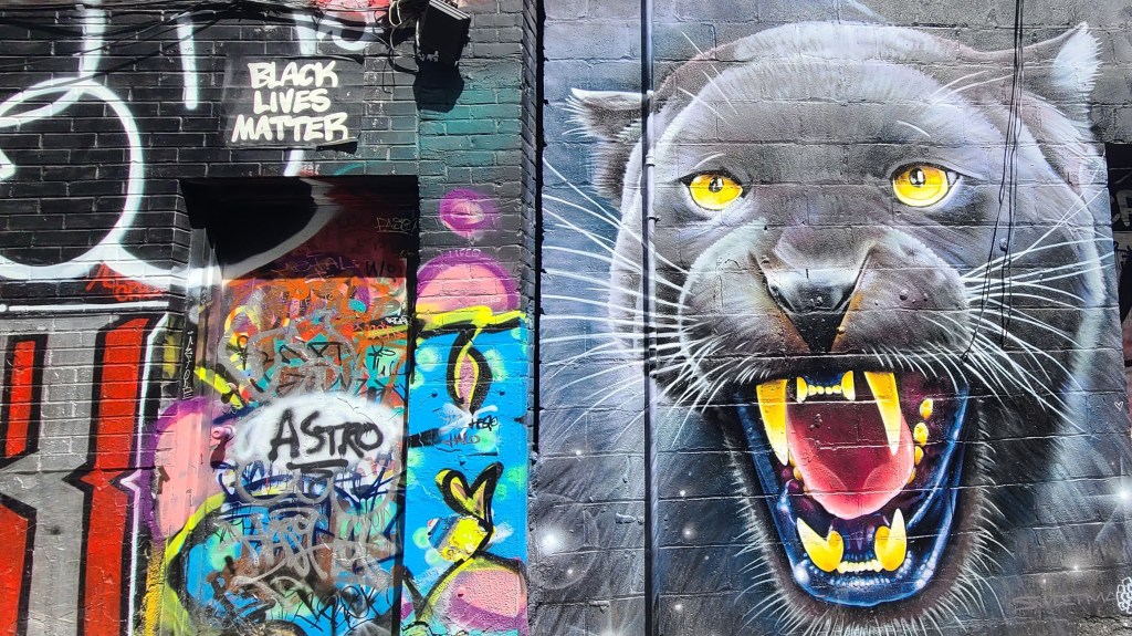 Graffiti Alley in Toronto