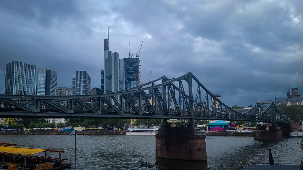 Iron Footbridge Frankfurt
