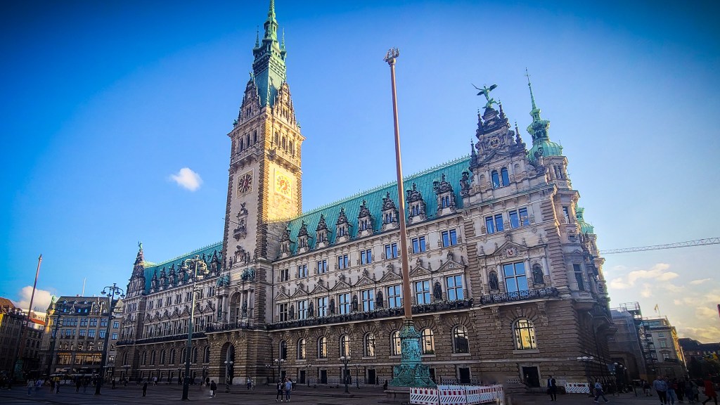 The Hamburg Townhall (Rathaus)