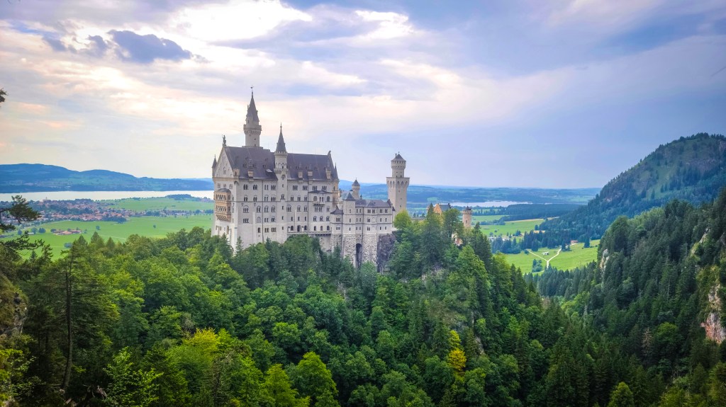 Neuschwanstein Castle from Marienbrücke