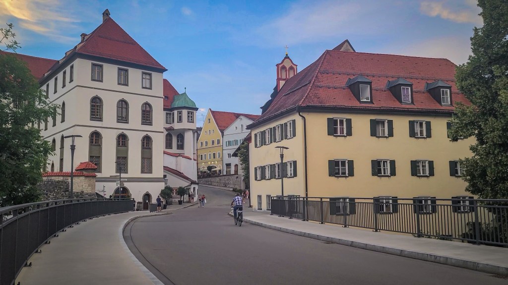Streets of Füssen Old Town