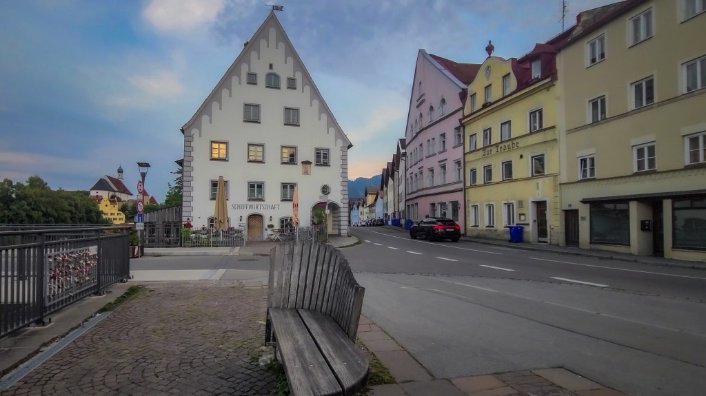 Streets of Füssen Old Town