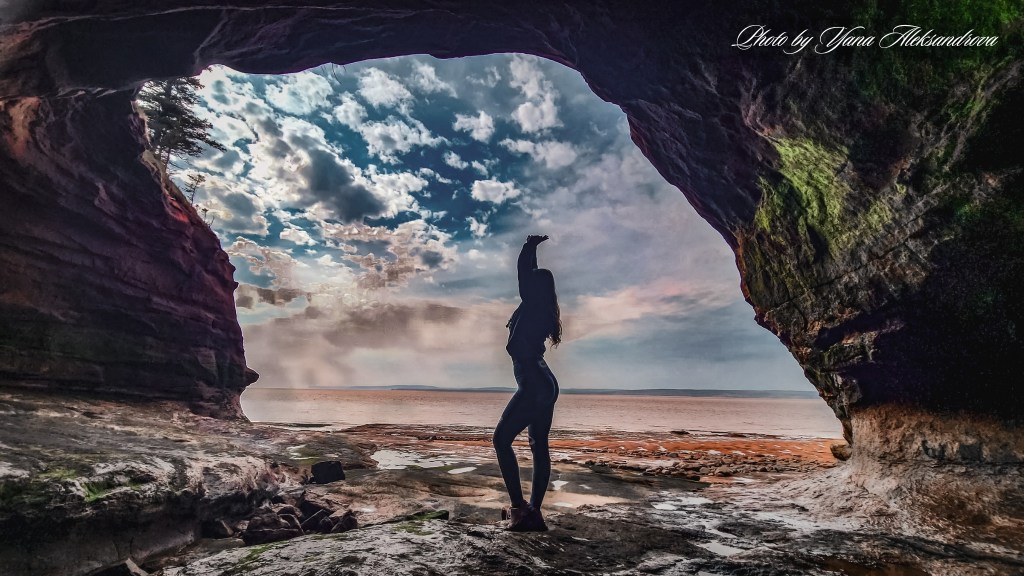Burntcoat Head Park during low tide, Nova Scotia, Canada