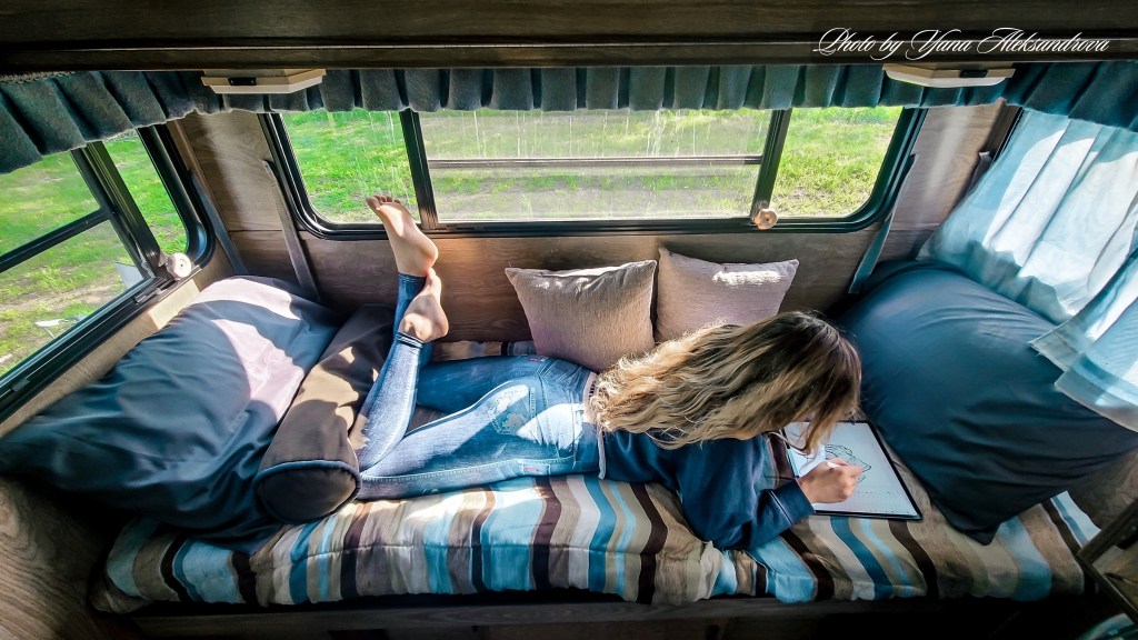 This cozy camper, Walton, Nova Scotia. Perfect getaway