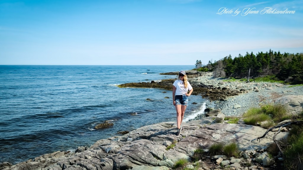 Headland trail, Taylor Head Provincial Park, Nova Scotia, Canada