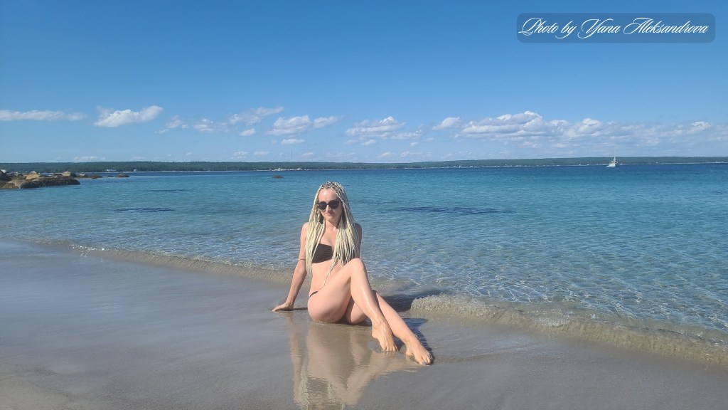 Carters Beach white sand and turquoise water photo