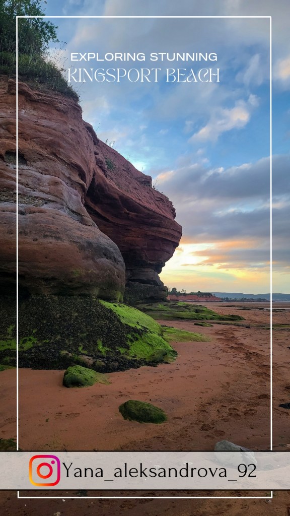 Kingsport beach at low tide reel