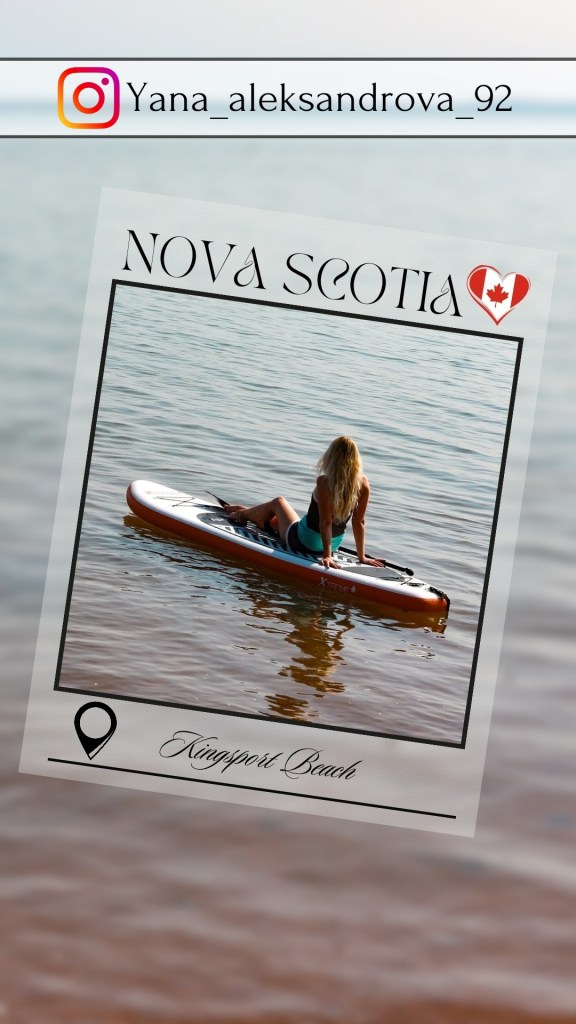 Kingsport Beach paddleboarding at low tide reel