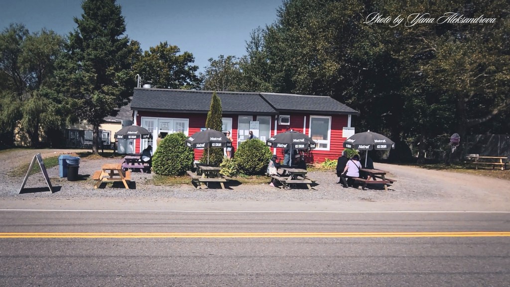 Ice Cream, Blomidon Look-Off, NS, Canada, photo