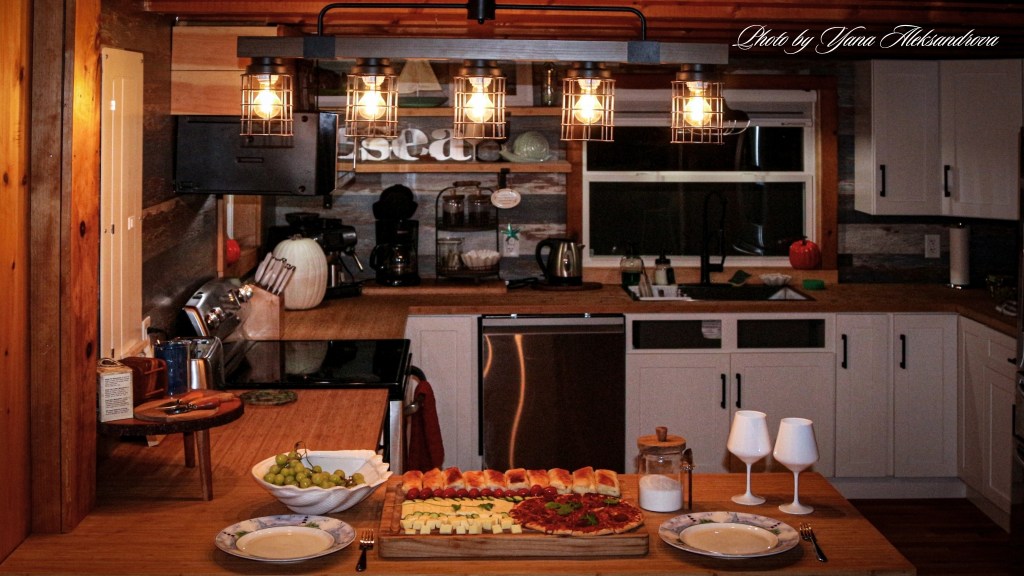 Cozy Kitchen at Airbnb Cottage