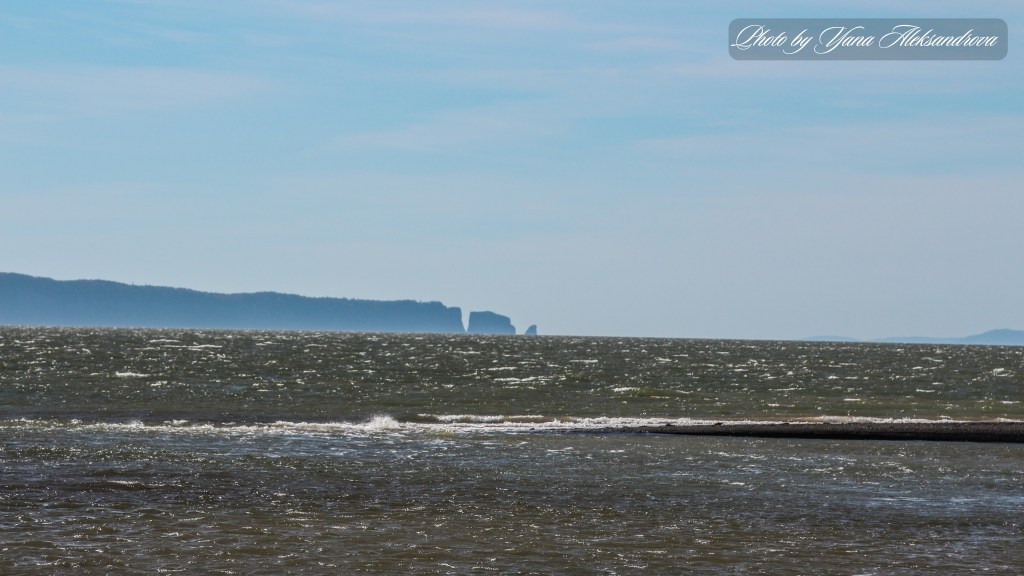 View from the beach by House By-The-Sea Museum, Parrsboro, Nova Scotia