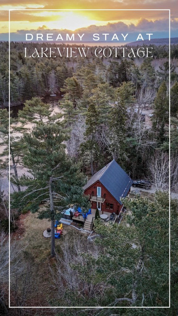 Dreamy stay at Lakeview Cottage reel