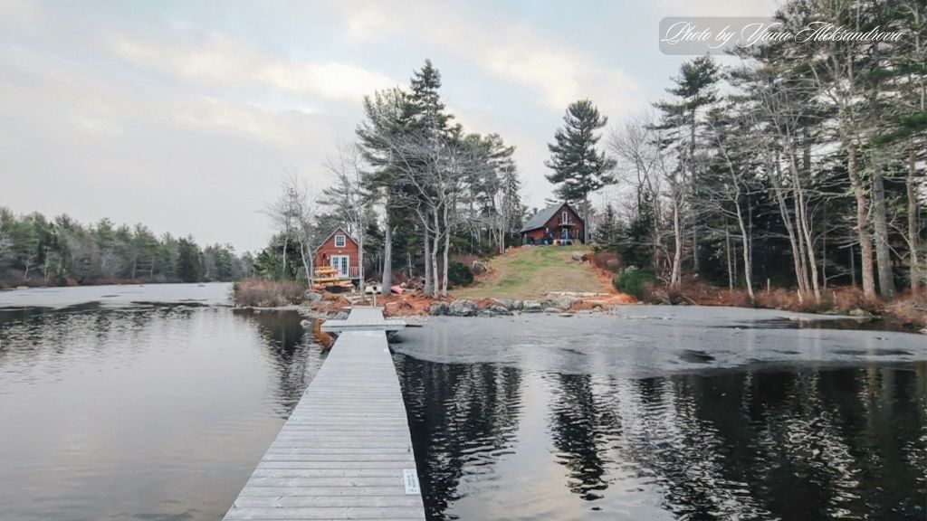 Cottage by the Fox Point Lake in Hubbards Nova Scotia