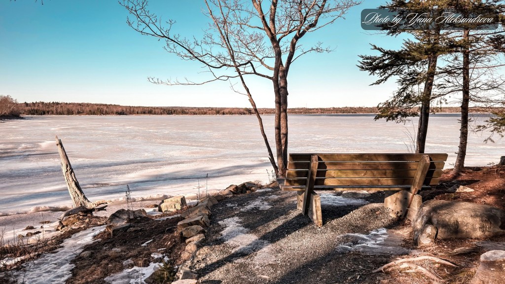 Bench with the view Costley Farm Heritage Trail photo