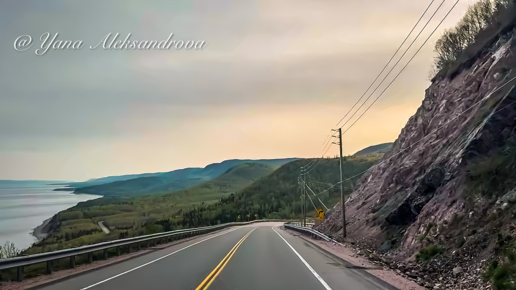 Photo of Cabot Trail views from the road