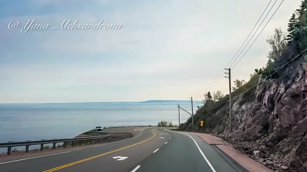Photo of Cabot Trail views from the road