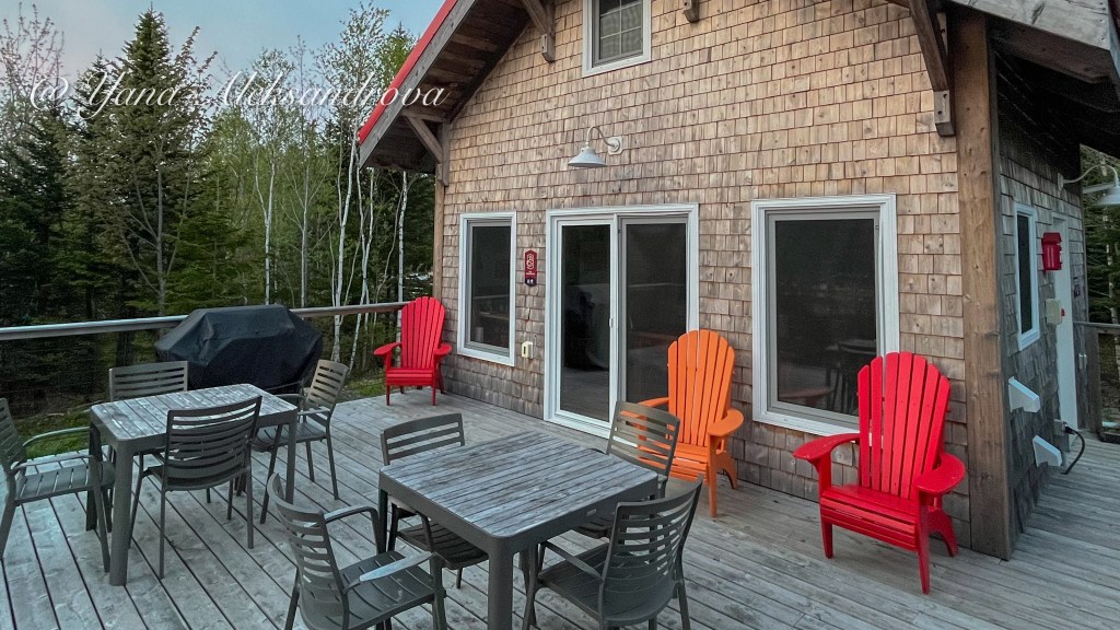 Photo of cookhouse at Sally's Brook Wilderness Cabins Retreat, Englishtown, Cape Breton