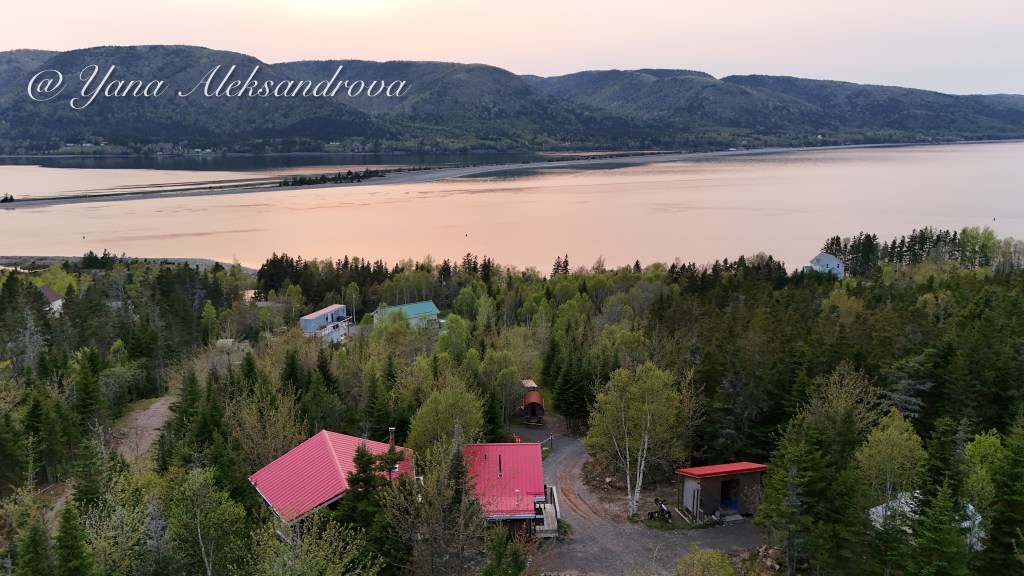 Sally's Brook Wilderness Cabins Retreat, Englishtown, Cape Breton, Photo