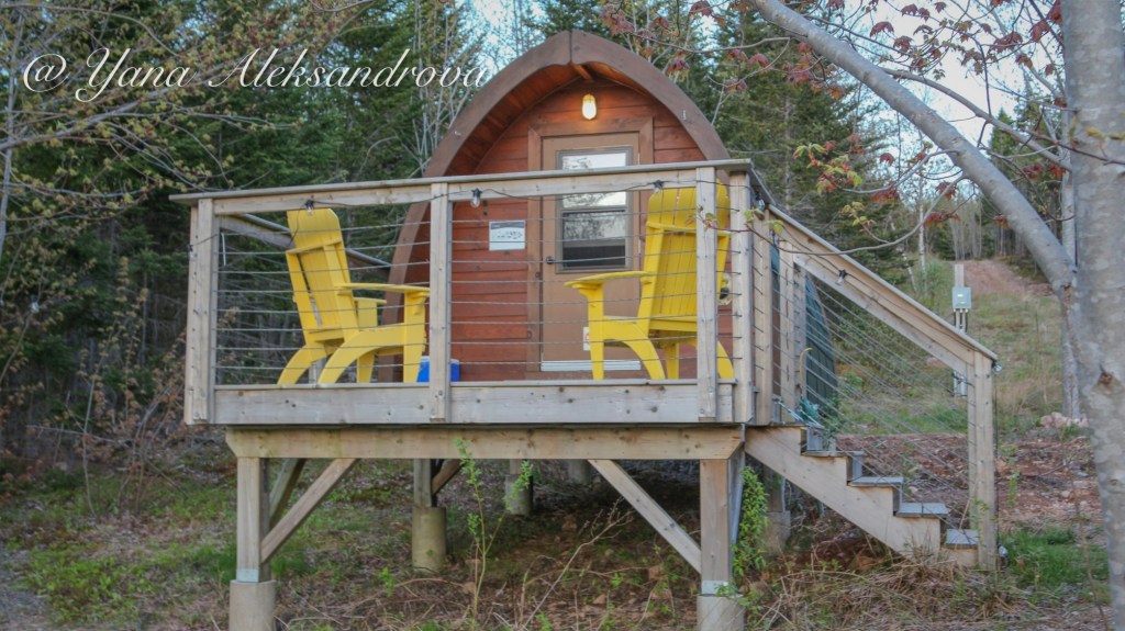 Sally's Brook Wilderness Cabins Retreat, Englishtown, Cape Breton, Photo