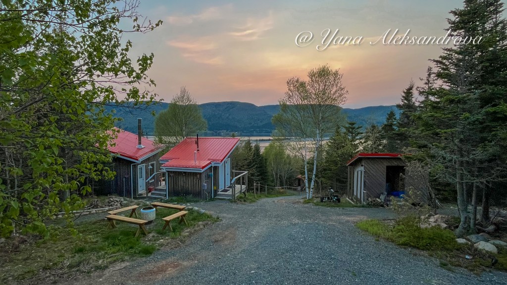Sally's Brook Wilderness Cabins Retreat, Englishtown, Cape Breton, Photo