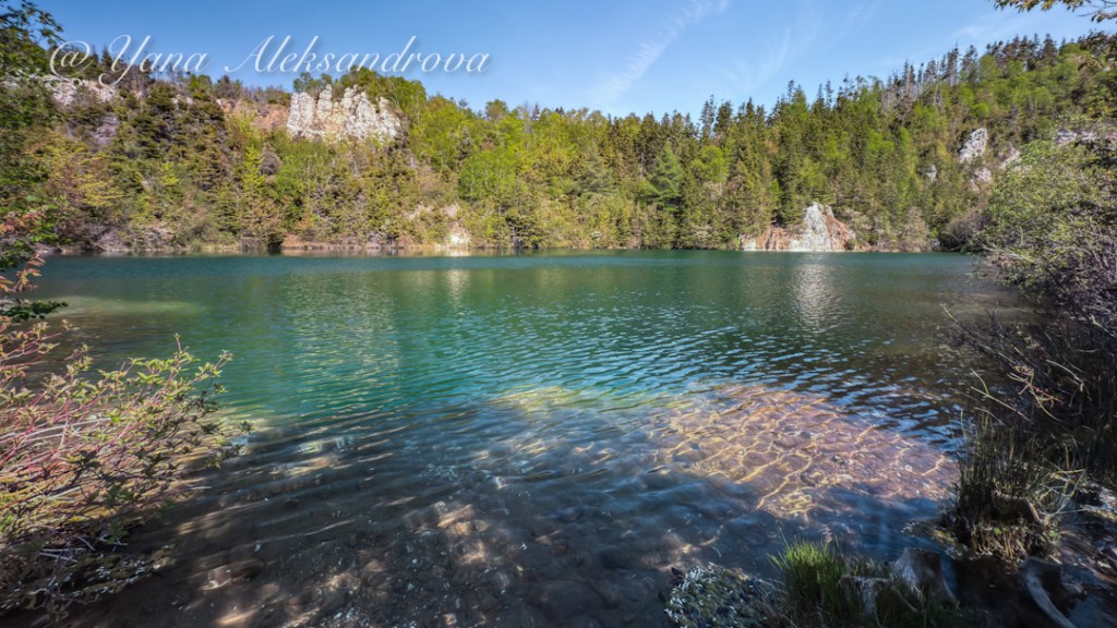 Gypsum Mine Lake, Cape Breton, NS Photo