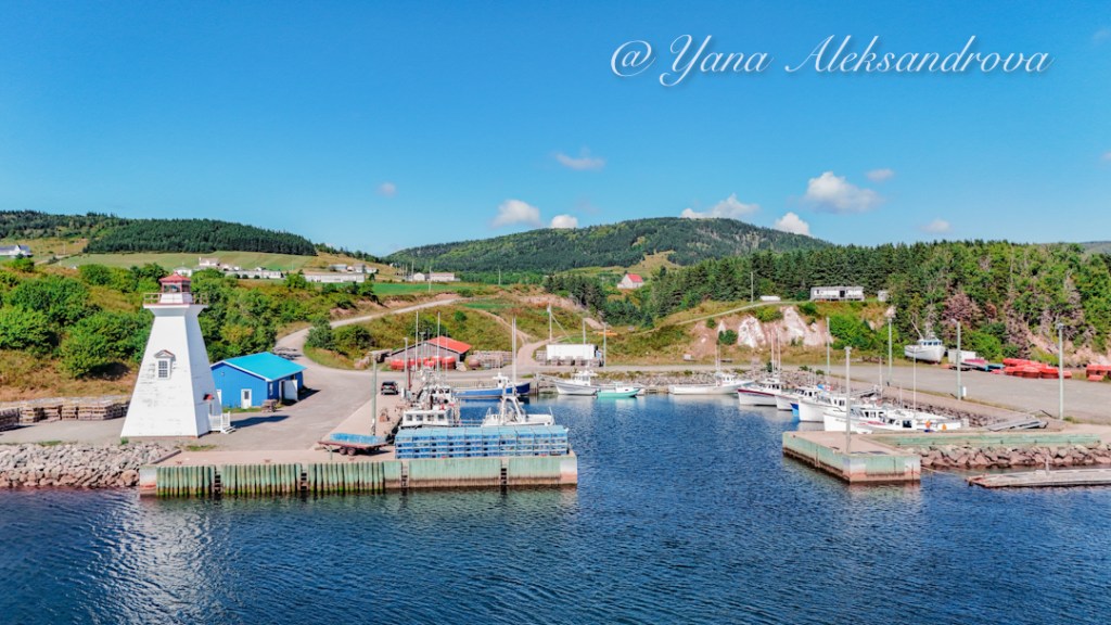 Mabou Harbour Lighthouse, Cape Breton, Nova Scotia, Canada. Photo