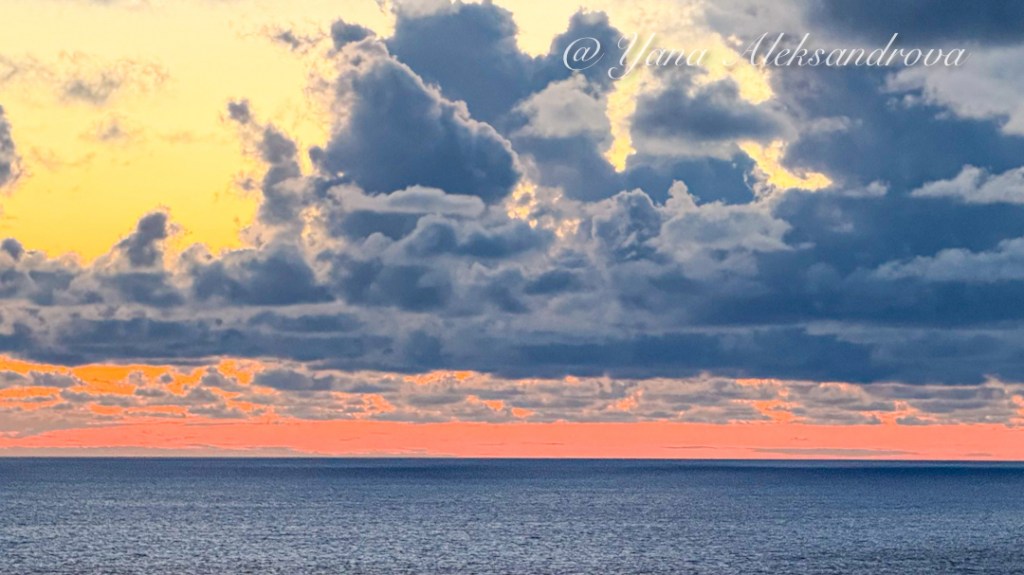 Sunset at Cabot Trail, Cape Breton Island, Nova Scotia, Canada. Photo