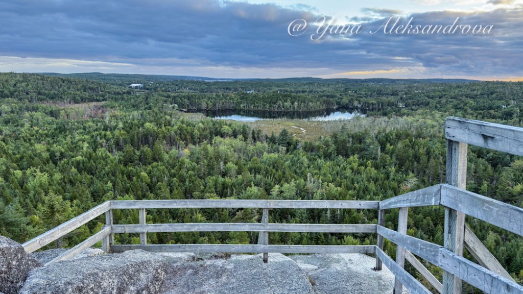 Skull Rock Lookout, Musquodoboit Harbour, Nova Scotia, Canada Photo